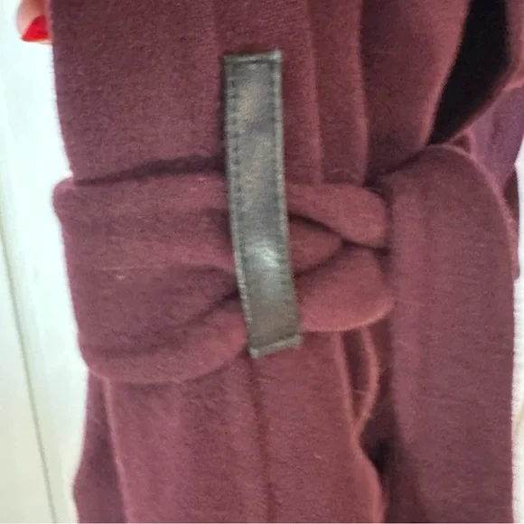 MACKAGE Mai Coat in Wine XS - Picture 9 of 9